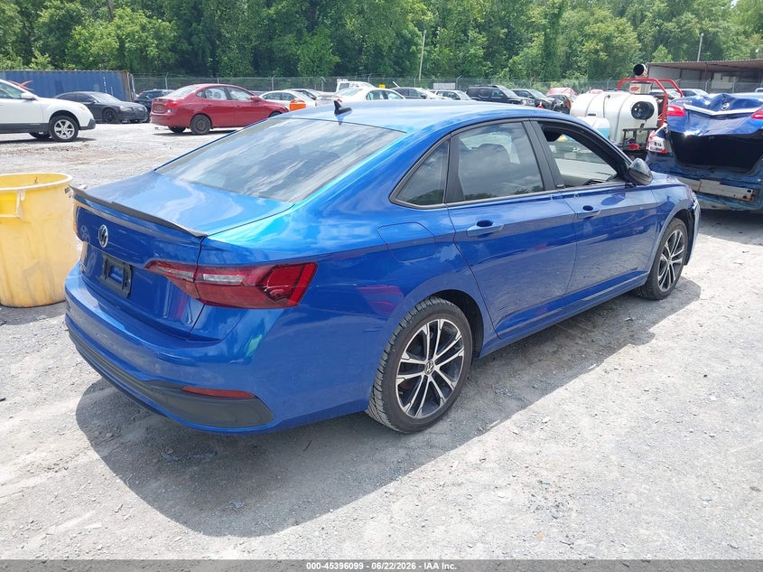 2023 Volkswagen Jetta VIN 3VWAM7BU1PM024491 IAAI salvage auction — FRONT END, Salvage (Virginia), sold $4,950 on 2026-07-11 (photo 4)