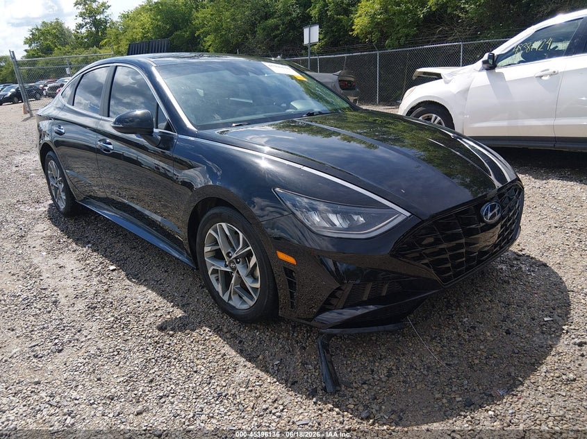 2020 Hyundai Sonata VIN 5NPEF4JA1LH058760 IAAI salvage auction — UNDERCARRIAGE, Salvage Title, sold $4,400 on 2026-07-26 (photo 1)