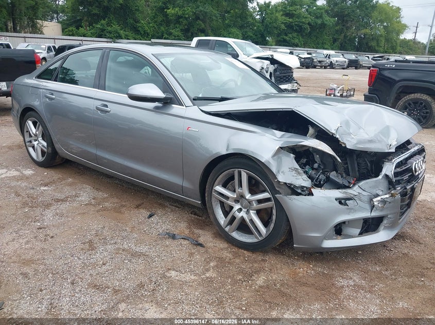2014 Audi A6 VIN WAUFGAFC9EN065269 IAAI salvage auction — FRONT END, Salvage (Texas), sold $100 on 2026-07-17 (photo 1)