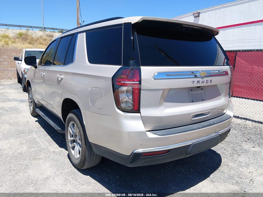2022 Chevrolet Tahoe VIN 1GNSKLED0NR230700 IAAI salvage auction — RIGHT SIDE, Sf97 (California), sold $20,100 on 2026-07-28 (photo 3)
