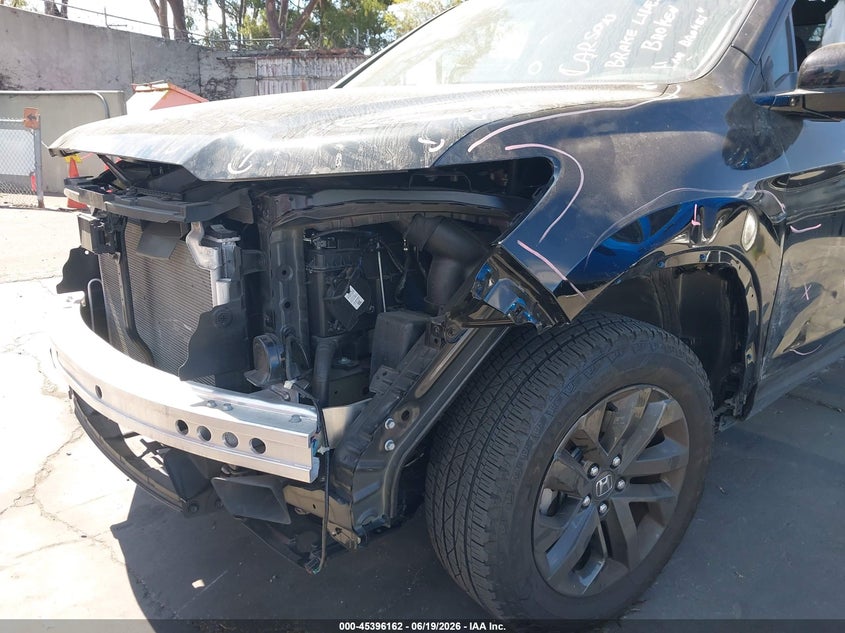 2025 Honda Ridgeline VIN 5FPYK3F18SB035024 IAAI salvage auction — RIGHT FRONT, Salvage Certificate (California), sold $13,300 on 2026-07-22 (photo 6)