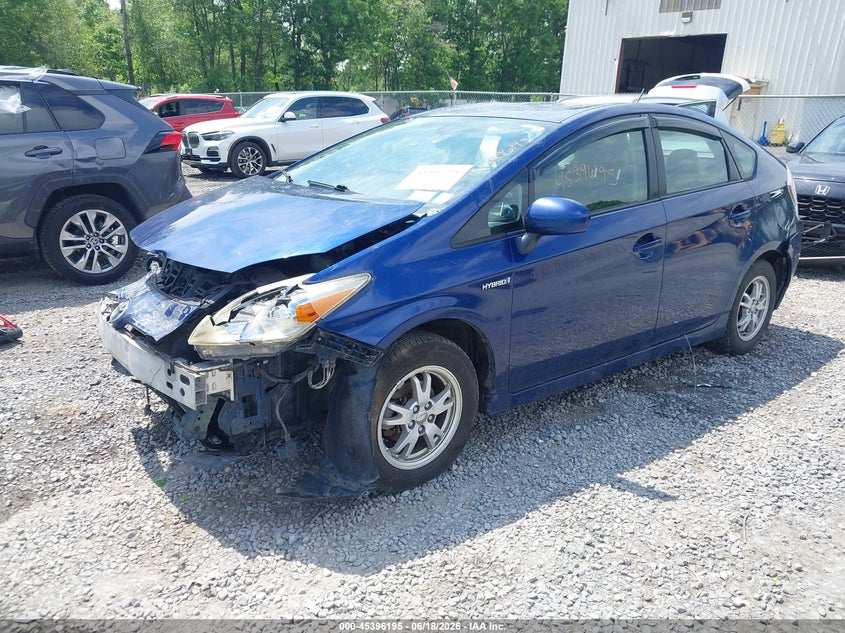 2010 Toyota Prius VIN JTDKN3DU2A5186816 IAAI salvage auction — FRONT END, Mv-907A (New York), sold $225 on 2026-07-07 (photo 2)
