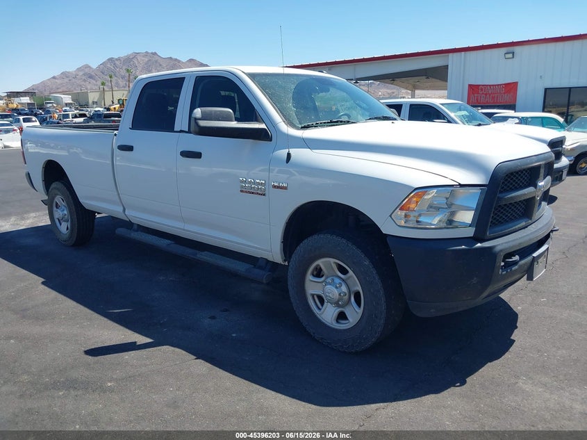 2018 Ram 2500 VIN 3C6UR5HJ0JG287569 IAAI salvage auction — REAR END, Sf97 (Nevada), sold $15,100 on 2026-07-28 (photo 1)