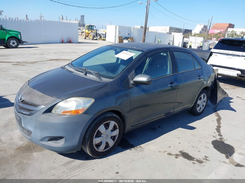 2008 Toyota Yaris VIN JTDBT923X81289969 IAAI salvage auction — REAR END, Salvage (California), sold $325 on 2026-07-29 (photo 2)