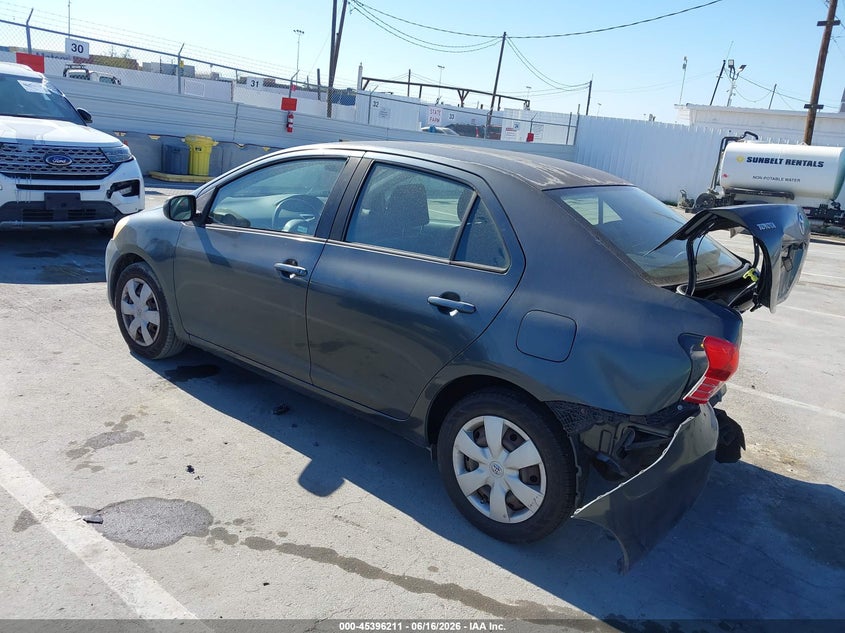 2008 Toyota Yaris VIN JTDBT923X81289969 IAAI salvage auction — REAR END, Salvage (California), sold $325 on 2026-07-29 (photo 3)
