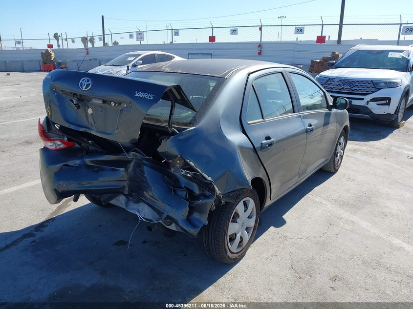2008 Toyota Yaris VIN JTDBT923X81289969 IAAI salvage auction — REAR END, Salvage (California), sold $325 on 2026-07-29 (photo 4)