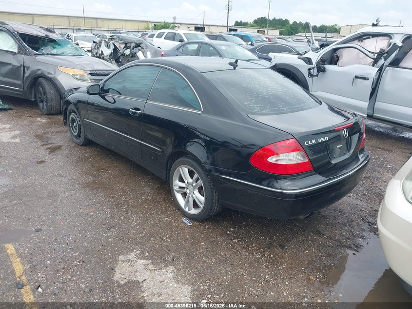 2009 Mercedes-benz Clk-class VIN WDBTJ56H39F263841 IAAI salvage auction — FRONT END, Salvage (Texas), sold $875 on 2026-07-15 (photo 3)