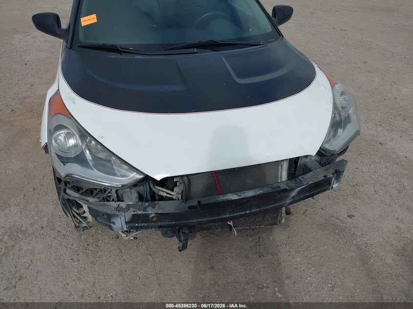 2016 Hyundai Veloster VIN KMHTC6AD4GU292615 IAAI salvage auction — NORMAL WEAR, Original (Texas), sold $475 on 2026-07-15 (photo 6)