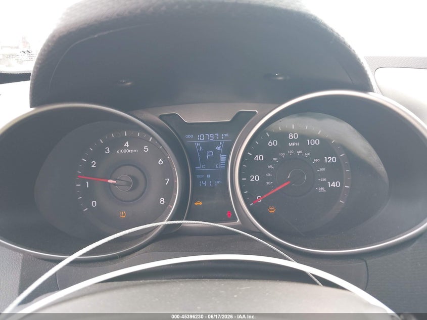 2016 Hyundai Veloster VIN KMHTC6AD4GU292615 IAAI salvage auction — NORMAL WEAR, Original (Texas), sold $475 on 2026-07-15 (photo 7)