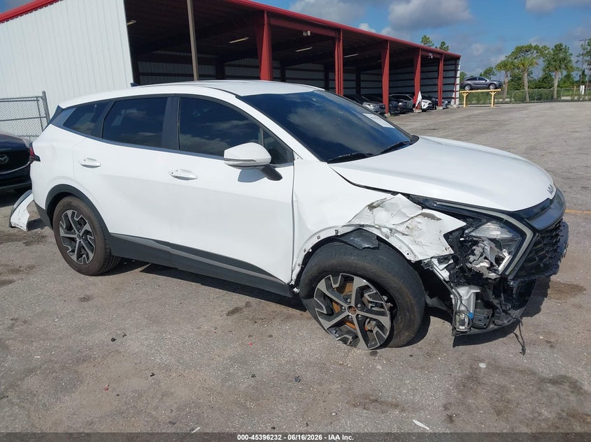2023 Kia Sportage VIN 5XYK33AFXPG019616 IAAI salvage auction — FRONT END, Salvage Title, sold $4,925 on 2026-07-20 (photo 1)