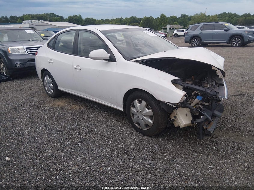 2010 Hyundai Elantra VIN KMHDU4AD1AU180318 IAAI salvage auction — FRONT END, Salvage (South Carolina), sold $25 on 2026-07-21 (photo 1)