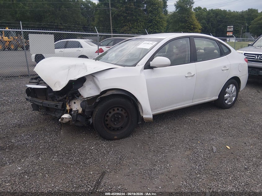 2010 Hyundai Elantra VIN KMHDU4AD1AU180318 IAAI salvage auction — FRONT END, Salvage (South Carolina), sold $25 on 2026-07-21 (photo 2)