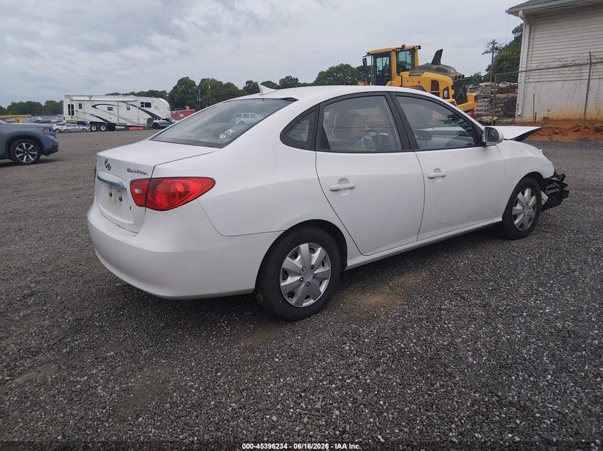 2010 Hyundai Elantra VIN KMHDU4AD1AU180318 IAAI salvage auction — FRONT END, Salvage (South Carolina), sold $25 on 2026-07-21 (photo 4)