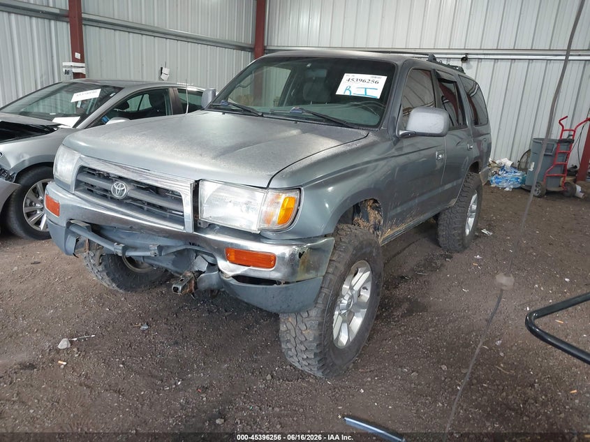 1997 Toyota 4runner VIN JT3HN86R5V0056679 IAAI salvage auction — FRONT & REAR, Salvage (Virginia), sold $650 on 2026-07-09 (photo 2)