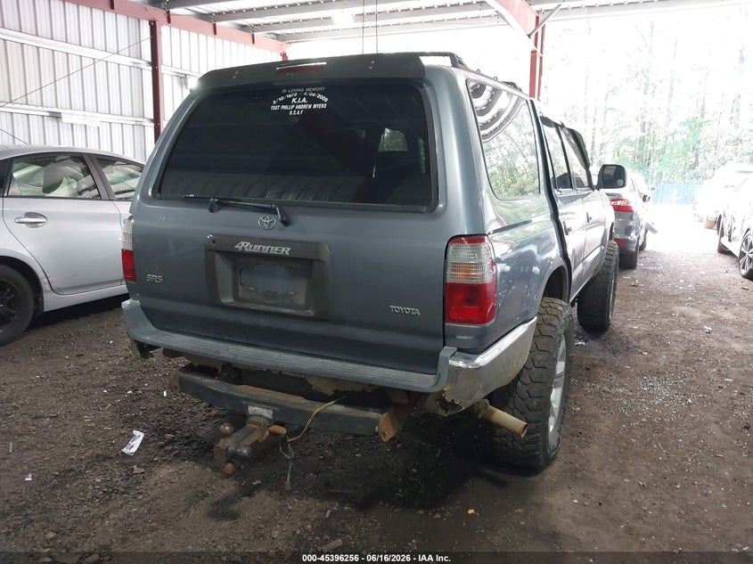 1997 Toyota 4runner VIN JT3HN86R5V0056679 IAAI salvage auction — FRONT & REAR, Salvage (Virginia), sold $650 on 2026-07-09 (photo 4)