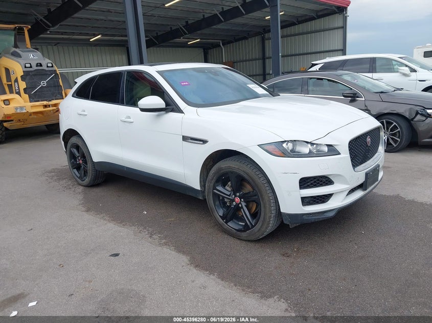 2018 Jaguar F-pace VIN SADCJ2FX0JA270985 IAAI salvage auction — REAR END, Certificate Of Title (Nebraska), sold $4,500 on 2026-07-30 (photo 1)