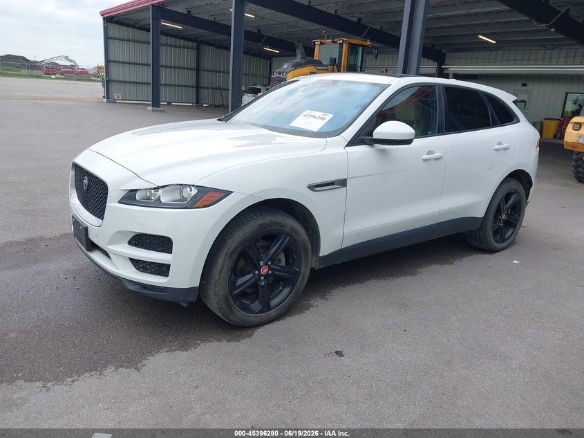 2018 Jaguar F-pace VIN SADCJ2FX0JA270985 IAAI salvage auction — REAR END, Certificate Of Title (Nebraska), sold $4,500 on 2026-07-30 (photo 2)