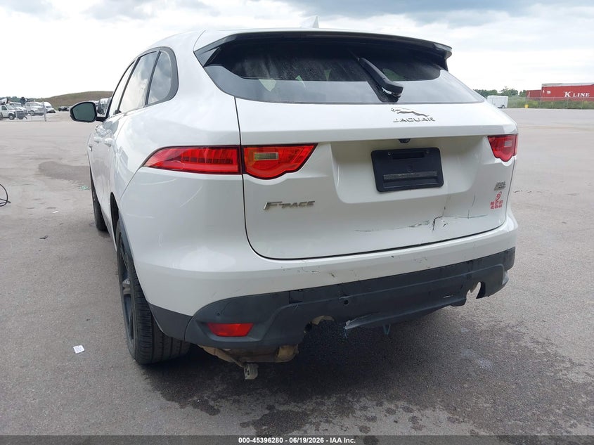 2018 Jaguar F-pace VIN SADCJ2FX0JA270985 IAAI salvage auction — REAR END, Certificate Of Title (Nebraska), sold $4,500 on 2026-07-30 (photo 6)