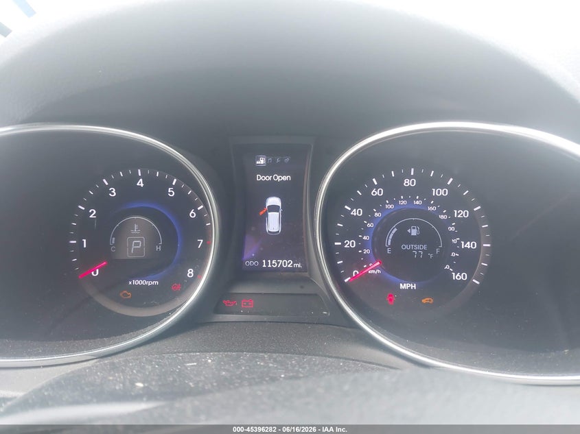 2013 Hyundai Santa fe VIN 5XYZU3LA5DG027776 IAAI salvage auction — NORMAL WEAR, Original (Texas), sold $1,525 on 2026-07-20 (photo 7)