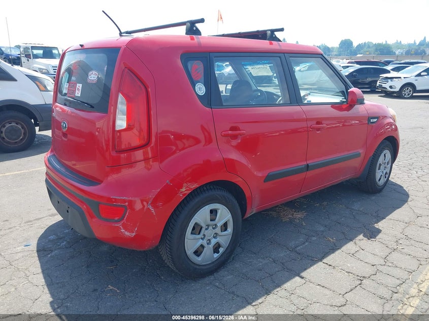 2013 Kia Soul VIN KNDJT2A58D7553008 IAAI salvage auction — NORMAL WEAR, Clear-Dealer Only (Oregon), sold $625 on 2026-07-09 (photo 4)