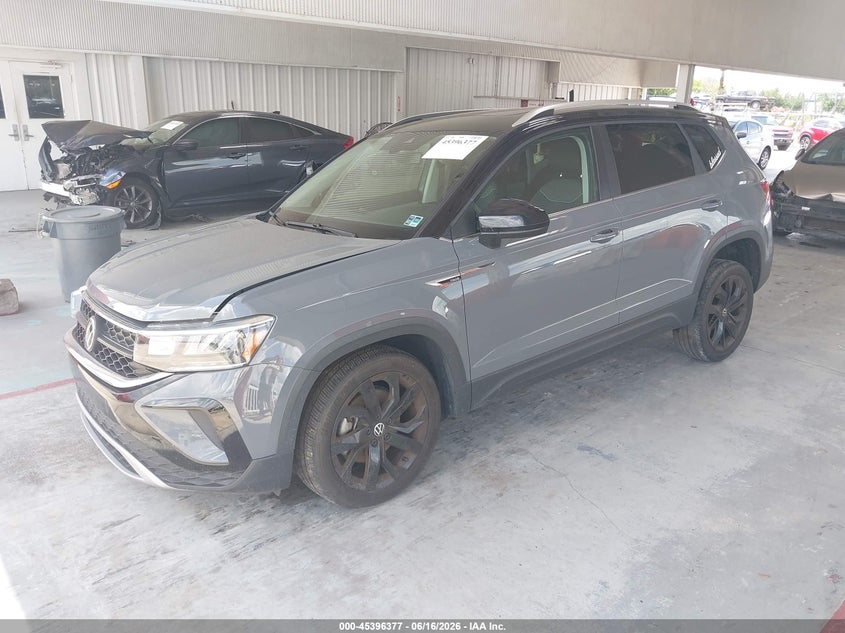 2024 Volkswagen Taos VIN 3VVEX7B23RM020456 IAAI salvage auction — UNDERCARRIAGE, Salvage Title, sold $7,700 on 2026-08-14 (photo 2)