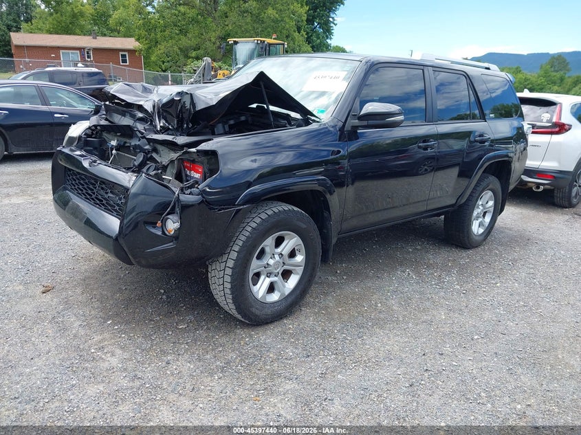 2018 Toyota 4runner VIN JTEBU5JR3J5554253 IAAI salvage auction — FRONT END, Salvage Title, sold $8,100 on 2026-07-21 (photo 2)