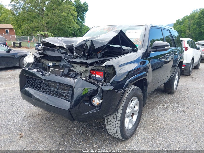 2018 Toyota 4runner VIN JTEBU5JR3J5554253 IAAI salvage auction — FRONT END, Salvage Title, sold $8,100 on 2026-07-21 (photo 6)