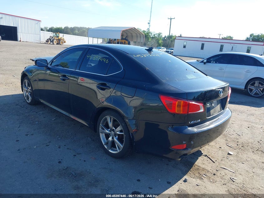 2010 Lexus Is 250 VIN JTHBF5C23A5114093 IAAI salvage auction — FRONT END, Clear (Virginia), sold $1,175 on 2026-07-14 (photo 3)