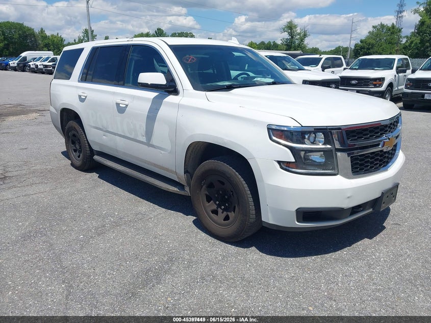 2017 Chevrolet Tahoe VIN 1GNSKDEC3HR354543 IAAI salvage auction — NORMAL WEAR, Sf97 (Maryland), sold $7,900 on 2026-07-31 (photo 1)