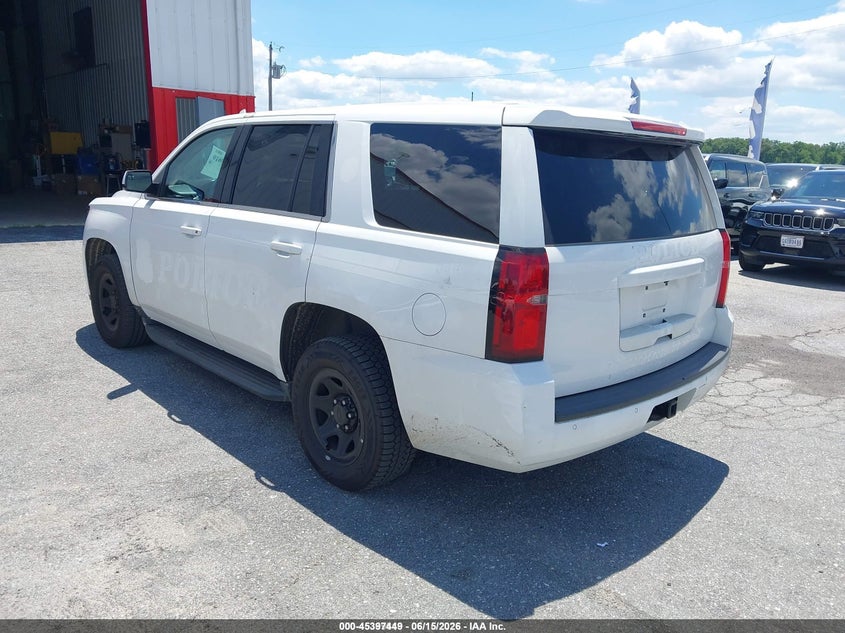 2017 Chevrolet Tahoe VIN 1GNSKDEC3HR354543 IAAI salvage auction — NORMAL WEAR, Sf97 (Maryland), sold $7,900 on 2026-07-31 (photo 3)