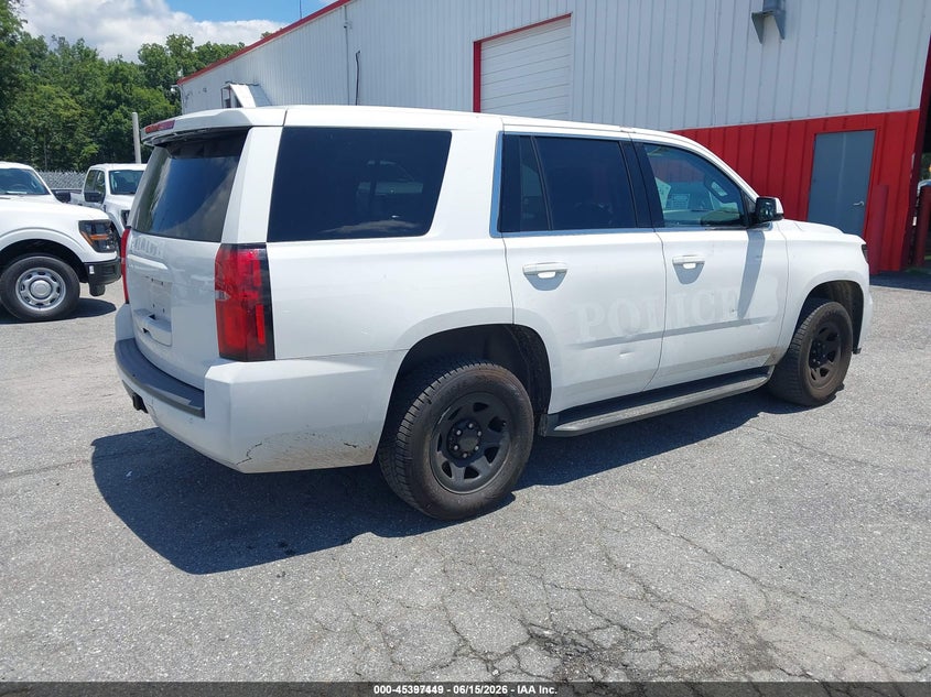 2017 Chevrolet Tahoe VIN 1GNSKDEC3HR354543 IAAI salvage auction — NORMAL WEAR, Sf97 (Maryland), sold $7,900 on 2026-07-31 (photo 4)
