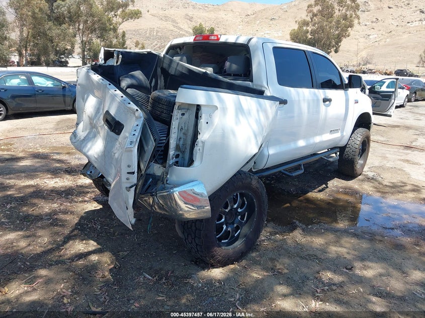 2013 Toyota Tundra VIN 5TFEY5F17DX136540 IAAI salvage auction — REAR END, Salvage (California), sold $3,925 on 2026-07-14 (photo 4)