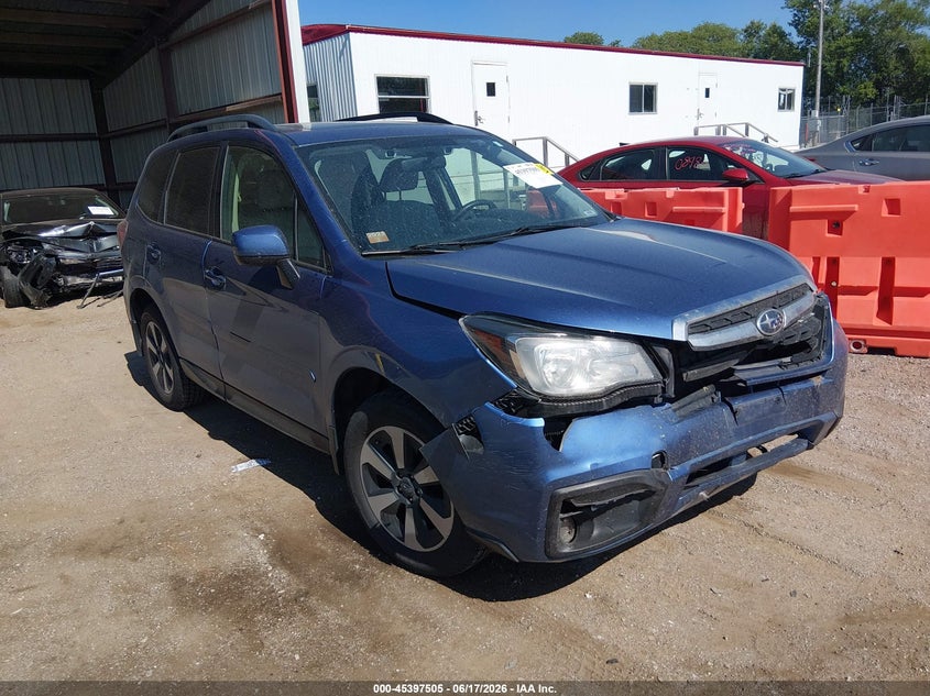 2017 Subaru Forester VIN JF2SJAGCXHH805689 IAAI salvage auction — FRONT END, Salvage (Nebraska), sold $1,500 on 2026-07-23 (photo 1)