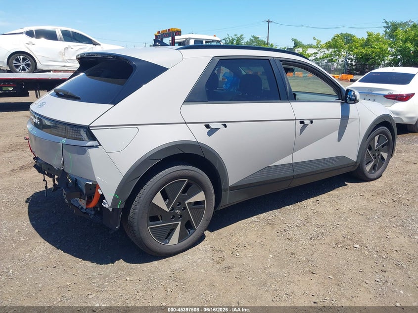 2025 Hyundai Ioniq 5 VIN 7YAKNDDC9SY005345 IAAI salvage auction — REAR END, Salvage Title, sold $15,975 on 2026-08-13 (photo 4)