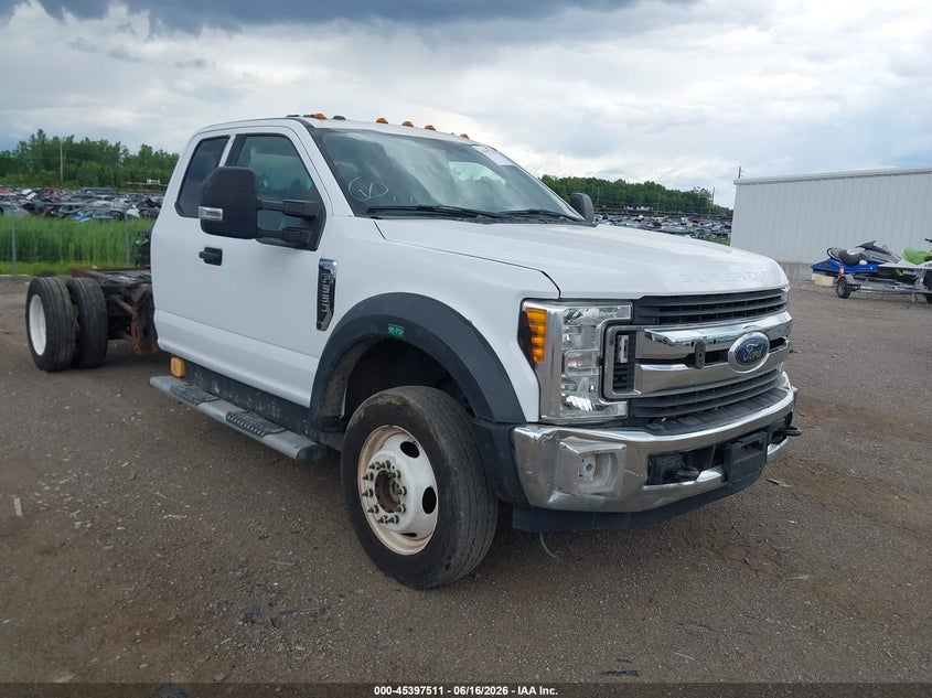 2017 Ford F-550 chassis VIN 1FD0X5HT4HEC91202 IAAI salvage auction — UNKNOWN, Clear (Michigan), sold $10,250 on 2026-07-16 (photo 1)