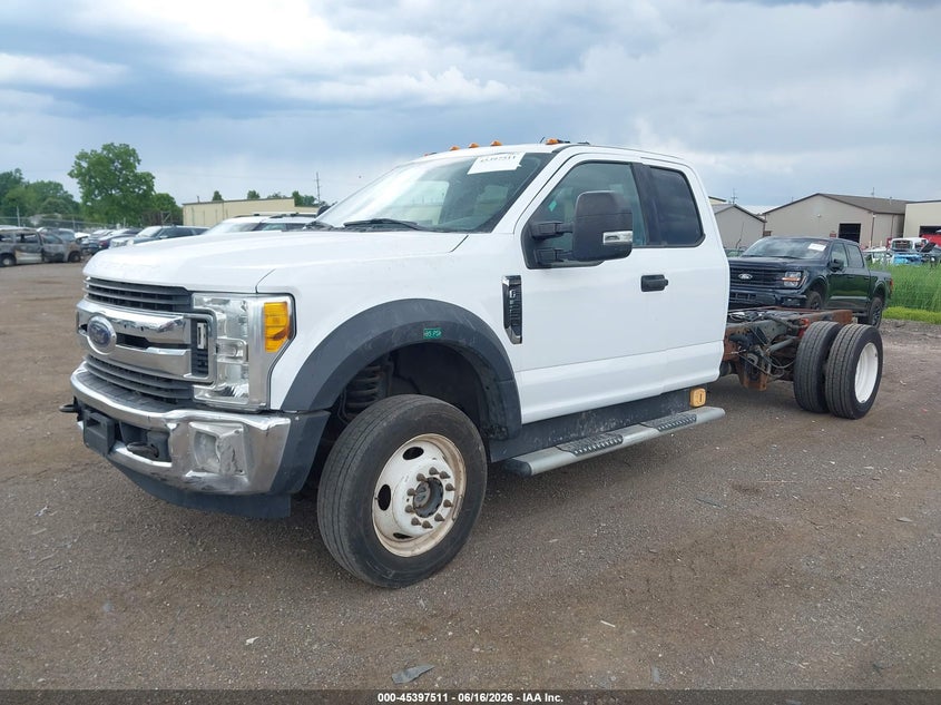 2017 Ford F-550 chassis VIN 1FD0X5HT4HEC91202 IAAI salvage auction — UNKNOWN, Clear (Michigan), sold $10,250 on 2026-07-16 (photo 2)