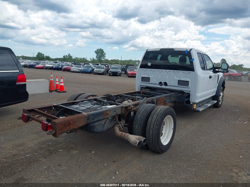 2017 Ford F-550 chassis VIN 1FD0X5HT4HEC91202 IAAI salvage auction — UNKNOWN, Clear (Michigan), sold $10,250 on 2026-07-16 (photo 4)