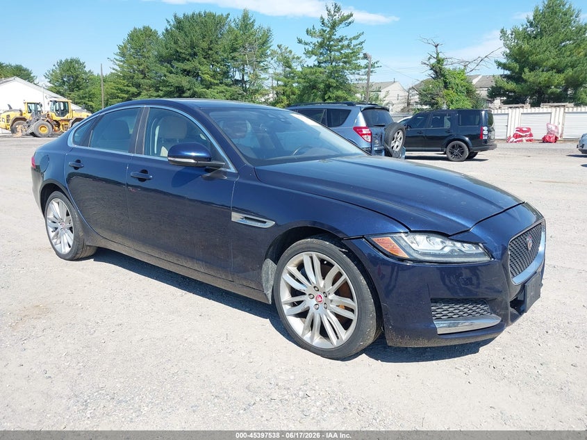 2016 Jaguar Xf VIN SAJBK4BV2GCY14924 IAAI salvage auction — NORMAL WEAR, Clear (New Jersey), sold $1,500 on 2026-07-07 (photo 1)