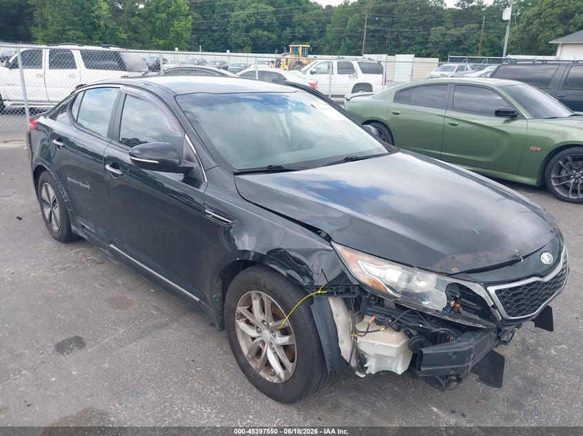 2013 Kia Optima hybrid VIN KNAGM4AD4D5061367 IAAI salvage auction — NORMAL WEAR, Repossession Paperwork (Georgia), sold $525 on 2026-07-22 (photo 1)