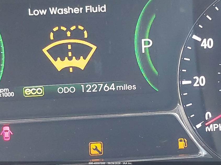 2013 Kia Optima hybrid VIN KNAGM4AD4D5061367 IAAI salvage auction — NORMAL WEAR, Repossession Paperwork (Georgia), sold $525 on 2026-07-22 (photo 7)