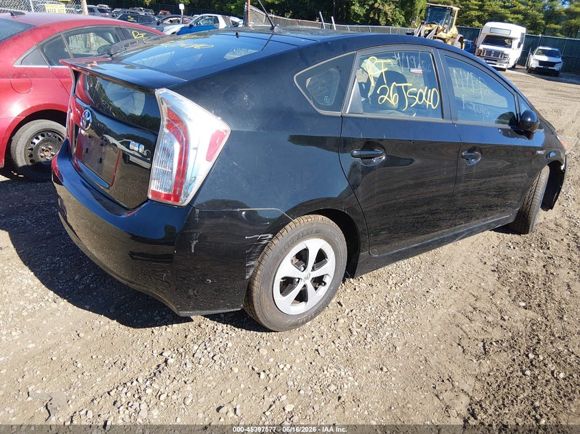 2014 Toyota Prius VIN JTDKN3DU7E0371902 IAAI salvage auction — FRONT END, Salvage Title, sold $50 on 2026-07-21 (photo 4)