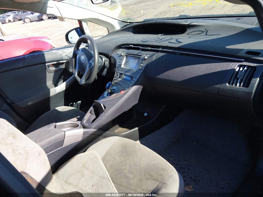 2014 Toyota Prius VIN JTDKN3DU7E0371902 IAAI salvage auction — FRONT END, Salvage Title, sold $50 on 2026-07-21 (photo 5)