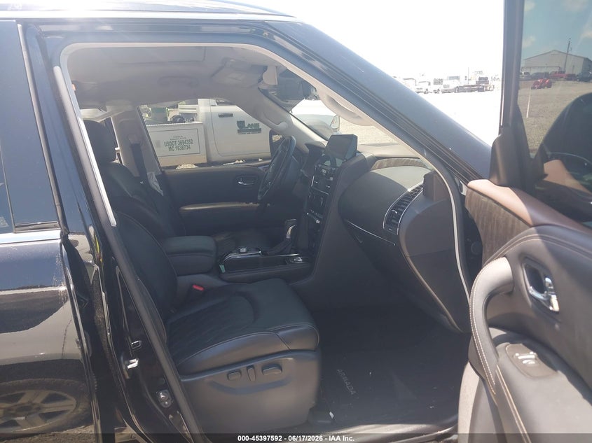 2023 Nissan Armada VIN JN8AY2CC8P9180532 IAAI salvage auction — LEFT SIDE, Salvage Title, sold $17,300 on 2026-07-18 (photo 5)