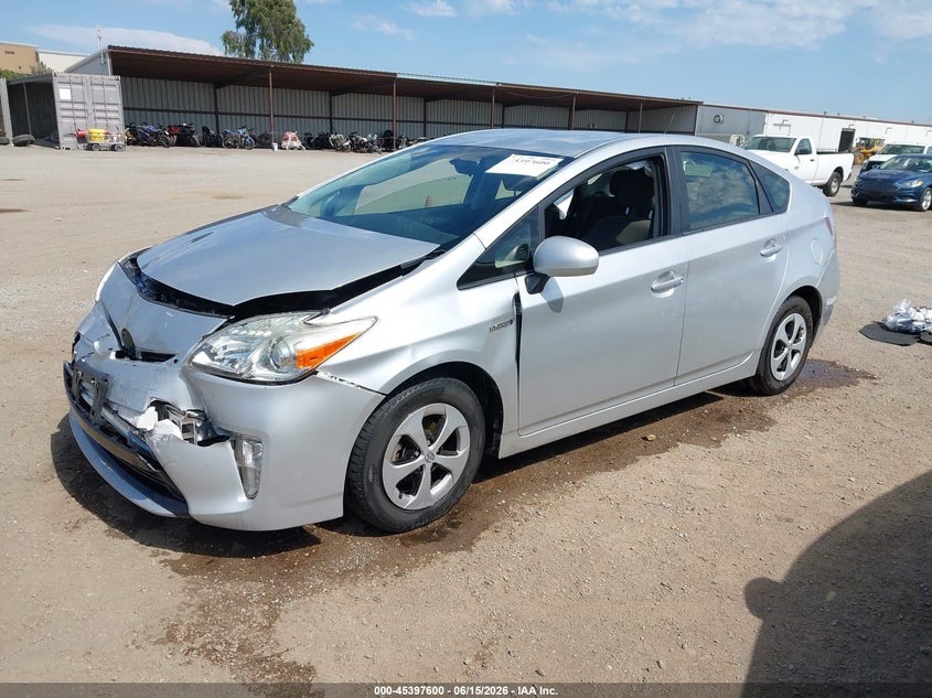 2015 Toyota Prius VIN JTDKN3DU3F0463963 IAAI salvage auction — FRONT END, Salvage (California), sold $1,250 on 2026-07-06 (photo 2)