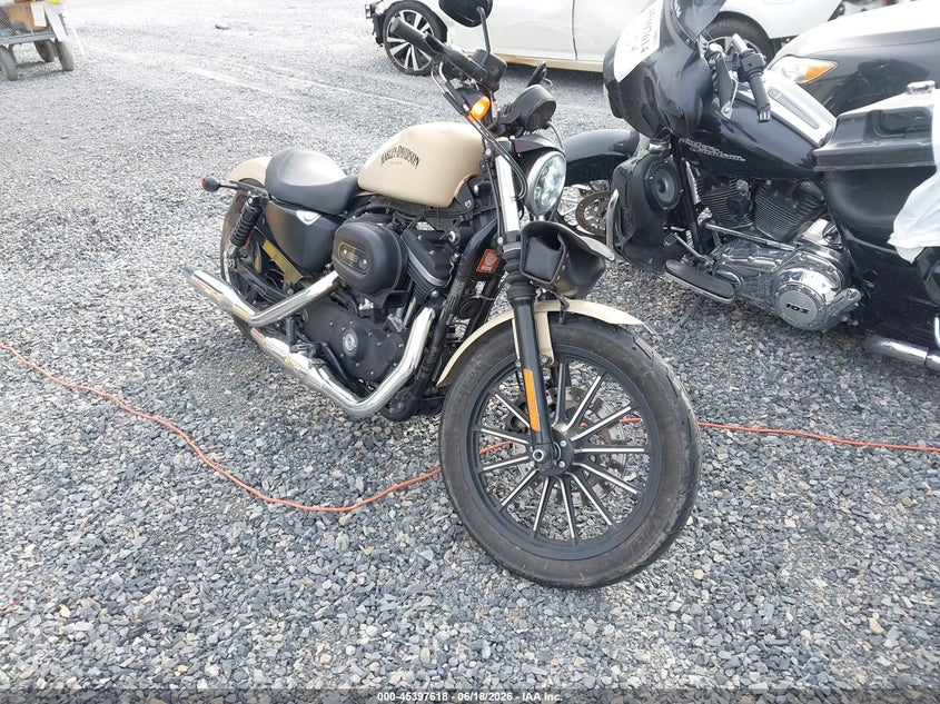 2015 Harley-davidson Iron VIN 1HD4LE216FC436711 IAAI salvage auction — REAR END, Clear (Virginia), sold $1,400 on 2026-07-22 (photo 1)