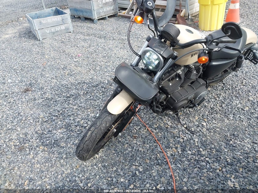 2015 Harley-davidson Iron VIN 1HD4LE216FC436711 IAAI salvage auction — REAR END, Clear (Virginia), sold $1,400 on 2026-07-22 (photo 2)