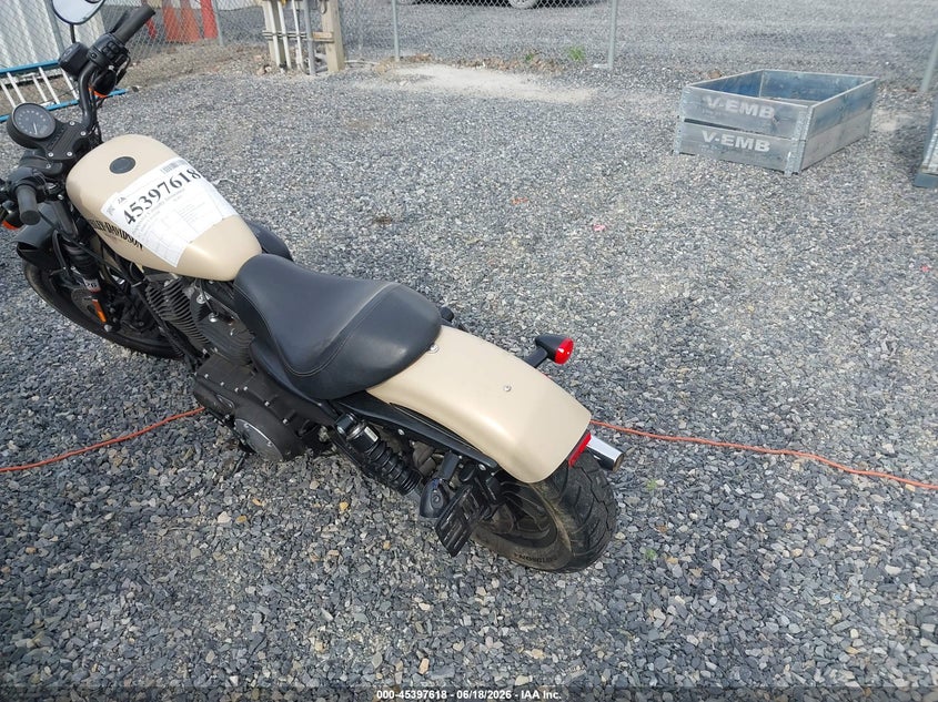 2015 Harley-davidson Iron VIN 1HD4LE216FC436711 IAAI salvage auction — REAR END, Clear (Virginia), sold $1,400 on 2026-07-22 (photo 3)
