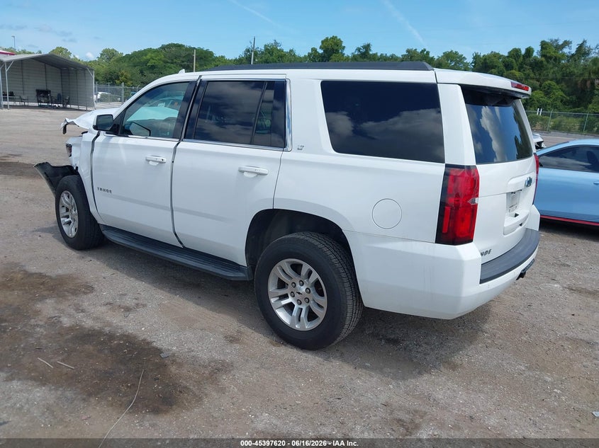 2019 Chevrolet Tahoe VIN 1GNSCBKC2KR285552 IAAI salvage auction — LEFT FRONT, Rebuildable (Florida), sold $4,450 on 2026-07-18 (photo 3)