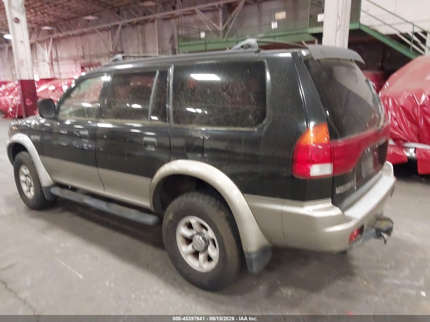 1999 Mitsubishi Montero VIN JA4MT31H3XP011830 IAAI salvage auction — NORMAL WEAR, Clear-Dealer Only (Oregon), sold $550 on 2026-07-09 (photo 3)