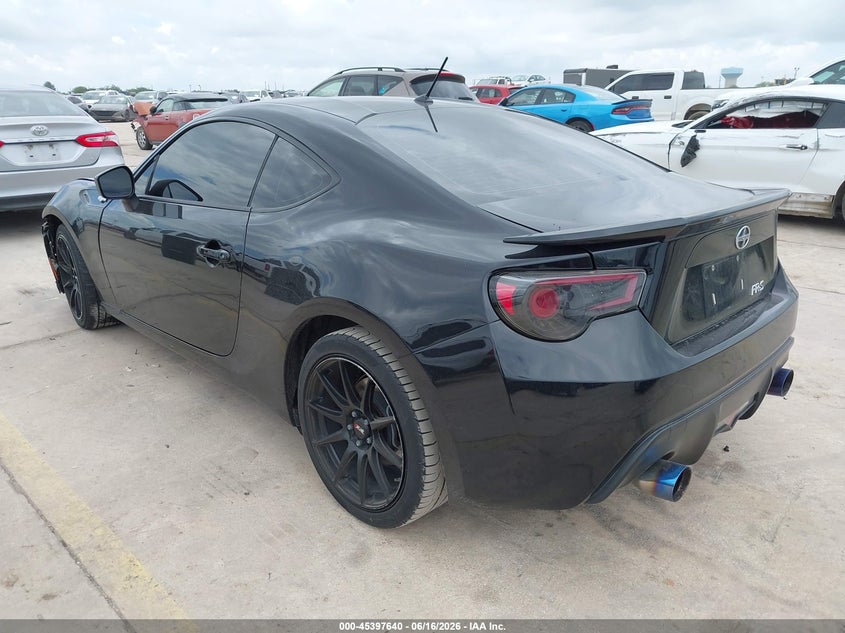 2013 Scion Fr-s VIN JF1ZNAA1XD1718893 IAAI salvage auction — FRONT END, Original (Texas), sold $4,600 on 2026-08-31 (photo 3)
